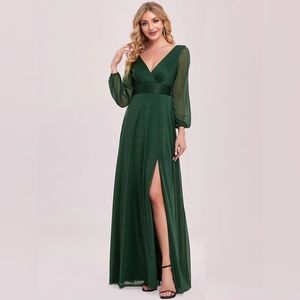 Ever Pretty Sexy V-Neck Evening Dresses